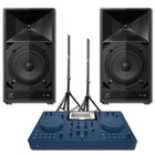 Alphatheta Wave-eight Portable Dj Speaker (pair) With Omnis-duo Controller New. Price: $3699.99.