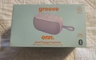 Onn. Groove Portable Bluetooth Wireless Waterproof Speaker 5W 3.5MM Purple New. Price: $17.97.