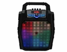 Mr Dj Party Rock Karaoke Wireless Portable Speaker W/ 8" Subwoofer Sound New. Price: $49.99.