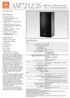 Jbl AM7212/26 New. Price: $2100.00.