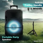 Audiobox ABX-12S Portable Bluetooth Pa Speaker With Stand & Microphone New. Price: $125.99.