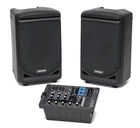 Samson Expedition XP300B 300W Portable Pa System With 6-CHANNEL Mixer New. Price: $599.99.