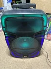 Qfx Bluetooth Rechargeable Speaker 15,000 Watt Used. Price: $85.00.