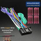 Power Wire Harness 22 Pin For Kenwood DMX7705S DMX-7705S Kit With Connectors New. Price: $11.95.