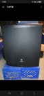 Jbl EON718S 1500-WATT 18-INCH Powered Pa Subwoofer With Cover Open. Price: $899.99.