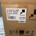 Sonance 45138 PS-P43T Black Pendant Speakers (pair) Open. Price: $375.00.