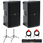 Mackie THUMP212 1400W 12" Powered (pair) W/ Stand, Cases, Cables New. Price: $629.99.