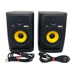 Krk Rokit RPG2 Powered Studio Monitor Pair Black Yellow Active Speakers RP5G2 Used. Price: $189.95.