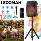 Portable Bluetooth Speaker 12 Inch Subwoofer Heavy Bass Party Sound System W/mic New. Price: $74.41.