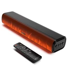 Soundbar 60W Bluetooth 16 Inch Compact Remote 8 Flame Light Modes Rythflo Home New. Price: $154.99.