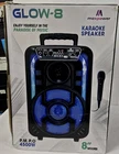 MPD823 GLOW-8 Maxpower Portable Multimedia Karaoke Speaker Open. Price: $79.95.
