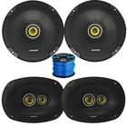 Kicker CSC693 6X9" 450W Car (pair), 2X 6.75" 100W Rms Power Speaker,wire New. Price: $212.49.