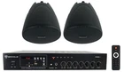 Rockville RCS80-1 Commercial 70V AMP+(2) Black 4" Pendant Speakers For Bar/cafe New. Price: $232.85.