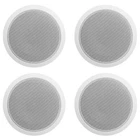 (4) Rockville CCL6T White 70V 6" Commercial Ceiling Speakers Restaurant/office New. Price: $59.95.