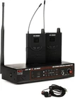 Galaxy Audio AS-950-2 Wireless In-ear Monitor Twin Pack System P2 Band New. Price: $319.99.