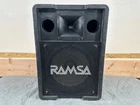 Great Working Panasonic Ramsa WS-A200 Speaker 250W 8-OHMS Parallel Inputs Nice! Used. Price: $199.99.