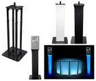 (1) Rockville Black Adjustable Totem Speaker Stand For Rcf Art 525-A New. Price: $199.95.