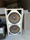 Lot 22 Jbl ASB7128-WRC Ultra Long Excursion High Power Dual 18-IN Subwoofer Used. Price: $26900.00.