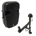 Harmony Audio HA-L15BA Pro Dj Bluetooth 15" 1200W Powered Pa Speaker Wall Mount New. Price: $249.99.