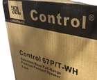 New Jbl Control 67P/T-WH Extended-bass Full-range Pendant Speaker, White (pair). Price: $325.00.