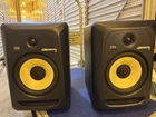 Krk 8 Studio Monitor Pair & 10 Subwoofer Speakers Used. Price: $629.00.