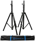 Rockville RVSS2 Pair Adjustable Tripod Speaker Stands (2), Sturdy Black New. Price: $102.99.