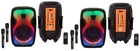 Mr Dj FLAME3500LED Pro Portable 15" 2-WAY Full-range Powered/active Pa New. Price: $359.98.