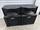 Peavey SP2A Monitor Speaker With Woofer / Horn - Black Widow Floor Stage Used. Price: $225.00.