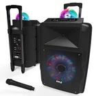 Pyle 700W Bluetooth Pa Speaker System, Flashing Led Lights, Portable Battery New. Price: $159.99.