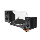 Audio-technica AT-LP60X Belt-drive Turntable Monitors Pair (black) Open. Price: $269.99.