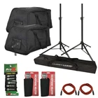 Odyssey Brlspksm Redline Pro 12" Speaker Bags Pair + Accessories New. Price: $290.40.