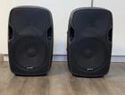 Gemini AS-1500BLU 15" Pa/dj Speakers W. USB/SD/MP3 & Bluetooth (pair) Used. Price: $365.00.