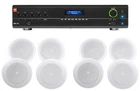 Jbl VMA160 Watt AMPLIFIER+(8) 8" Speakers For Restaurant/bar/cafe New. Price: $784.85.