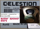 Celestion G12M 25W Greenback 8 Ohm Uk-made Inch Guitar Speaker Nib New. Price: $165.00.