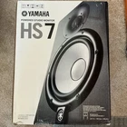Yamaha HS7 - 6.5 Inch Powered Studio Monitor Speaker Brand New Box Ships Fast. Price: $320.00.
