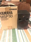 Yamaha MSP3D Powered Speaker Reference Xlr Trs Rca Used Once Open. Price: $199.00.