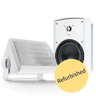 Gemini GHSI-W650BT-PR-WHT Refurbed Waterproof Outdoor Bluetooth Speakers Used. Price: $99.95.