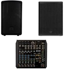 Hd 10-A MK5 10" Active 2-WAY Speaker 800W+RCF 10XR+RCF SUB15-AX Subwoofer. New. Price: $3377.00.
