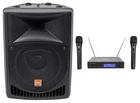 Rockville Pro Audio Bundle: RPG8 8" Powered 400-WATT Pa Speaker, Black New. Price: $195.99.