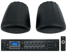 Pair Jbl Control Commercial 70V Black Pendant Subwoofers+amp C60PS/T New. Price: $969.00.