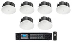 6) Jbl Control 424LP 4" Low Profile 70V Commercial In-ceiling Speakers+amplifier New. Price: $1497.92.