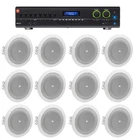 Jbl VMA260 60W 8-INPUT AMPLIFIER+(12) 4" Speakers For Restaurant/bar/cafe New. Price: $919.80.