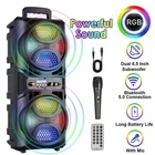 Dazone Portable Bluetooth Speaker With Dual 6.5" Subwoofer & Mic New. Price: $47.12.