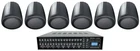 4-ZONE Matrix Multi Room Commercial 70V AMPLIFIER+(6) Jbl Black Pendant Speakers New. Price: $1683.00.