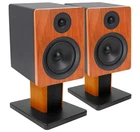 (2) Rockville APM5C 5.25" 250W Powered Usb Studio Monitor Speakers+wood Stands New. Price: $204.90.