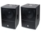 2X Yorkville ES18P Elite Series 3,200 Watt 18" Powered Subwoofer Active Pair New. Price: $4358.00.