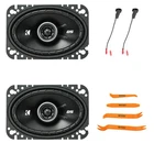2X Kicker 43DSC4604 4X6" 120W 2-WAY Speakers W/ Wire Harness & Pry Tool (99 06) New. Price: $76.99.