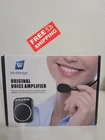 Winbridge WB001 Portable Voice Amplifier With Headset Microphone. Free Shipping New. Price: $24.99.