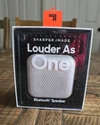 Sharper Image - Louder As One Bluetooth Speaker White New. Price: $15.00.