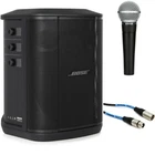 Bose S1 Pro+ Multi-position Pa System And Shure SM58 Bundle New. Price: $749.99.